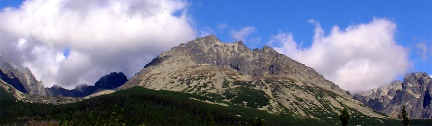 höchster Tatragipfel: Gerlsdorfer Spitze, 2.655 m