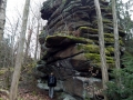 2 Döhlener Stein, Talseite