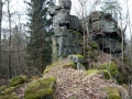 2 Döhlener Stein, Bergseite