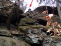 4 Bewachsener Stein, Aufstieg I