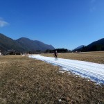 Loipe in Weißensee zu SIlvester 2015 Loipe in Weißensee zu SIlvester 2015