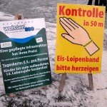 Eislaufen am Weißensee in Kärnten Eislaufen am Weißensee in Kärnten