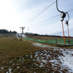 Geising Skihang ohne Schnee Geising Skihang ohne Schnee