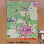 Anfahrt und Wanderweg zum Haselberg