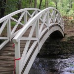 Bogenbrücke gegenüber der Festwiese Bogenbrücke gegenüber der Festwiese