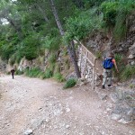 Abzweig zur Penya de Migdia
