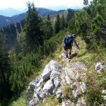 ausgesetzt: Weg zum Spitzkamp