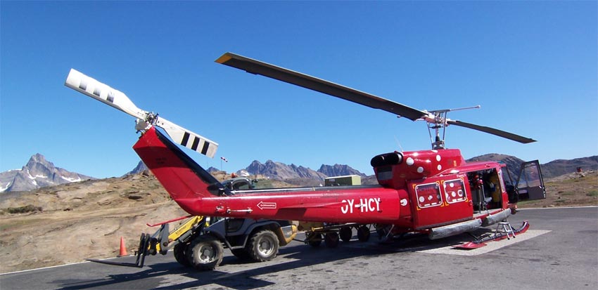 Helikopter der 'Air Greenland'