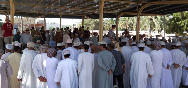 Viehmarkt in Nizwa