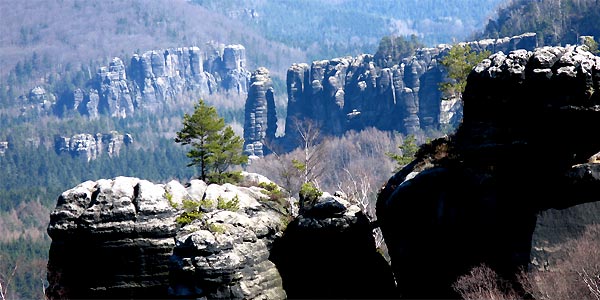 Blick in die Affensteine